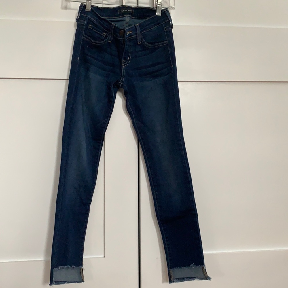 Flying monkey skinny jeans